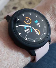 Funda mate con película de vidrio templado para Samsung Galaxy Watch Active 2, Protector de pantalla de parachoques de 40mm y 44mm, carcasa ligera