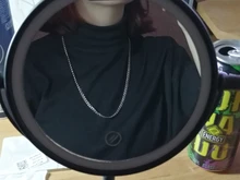 Cadena de cuerda de cubo a la moda para hombre, collar de cadena clásico de acero inoxidable, regalo de joyería