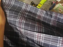 QRWR-minifaldas plisadas para mujer, faldas coreanas de cintura alta, a cuadros, sexys, con cremallera, 2020