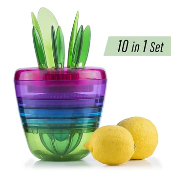 

Multi Tool Fruit Cook Color Stackable Kitchen Utensils