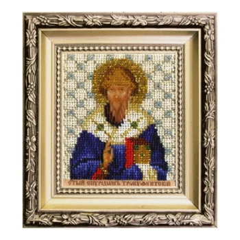 

B-1223 set for embroidery with beads 'чарівна митмит''спи, 9*11 cm