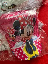 Gorra con dibujos de Mickey Cars para niños y niñas, Gorra de béisbol de algodón de alta calidad con dibujos de Elsa, sombrero de hueso para papá