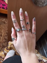 Tocona, conjunto de anillos con corona tallada, corazón rosa, flor de Elefante dorado antigua Bohemia, anillo para dedo nudillo Midi, joyería para mujer