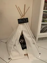 Cat Bed House Teepee Cushion Pet-Tent Puppy Available Outdoor Portable For Dog with Thick