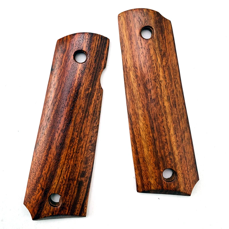 Custom 1911 Grips Red Sandal Wood Handle Material Tool Parts Aliexpress
