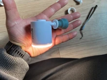 Air-Pump Mattress-Mat Sleeping-Pad Ultralight FLEXTAILGEAR TINY Rechargeable Inflate