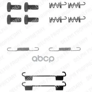 Ремкомплект Для Бараб Колодок Mercedes W201, W202, W124, W210, W639 Ly1104 Delphi арт. LY1104
