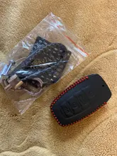 Cuero Luminoso de llave de coche para gran pared Haval Coupe H7 H8 H9 GMW H6, cubierta pequeña a rayas de Color, carcasa del mando a distancia, llavero