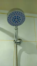 Zhangji-Cabezal de ducha de baño multicapa, boquilla de ABS de cinco funciones galvanoplastia, Panel grande, entrega rápida