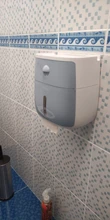 Toilet-Paper-Holder Bathroom-Dispenser Storage-Box Wall-Mounted Waterproof 