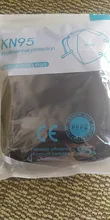 10-100 Uds ffp2mask KN95 máscaras 5 capas cara boca máscaras reutilizable Filtro de protección KN95 respirador fpp2mask CE negro Mascarillas
