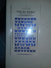 Foils Decorations Adhesive-Sliders Wraps Nail-Transfer-Decals Holographic Butterfly Colorful