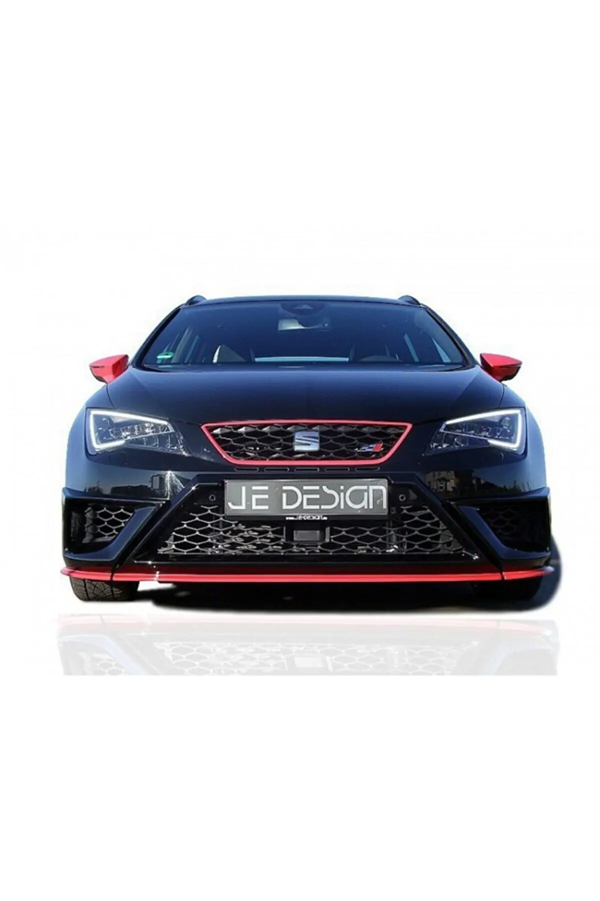 For Seat Leon Mk3 5F FR Front Bumper Eyebrows Accessories 20122016