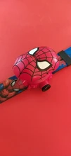 Reloj de dibujos animados de Disney para niños, 17 estilos, proyección 3D, superhéroes de dibujos animados, Spider-man, Iron Man, relojes digitales, juguete para niños