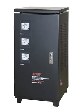 

Resant voltage stabilizer асн-15000/3-em