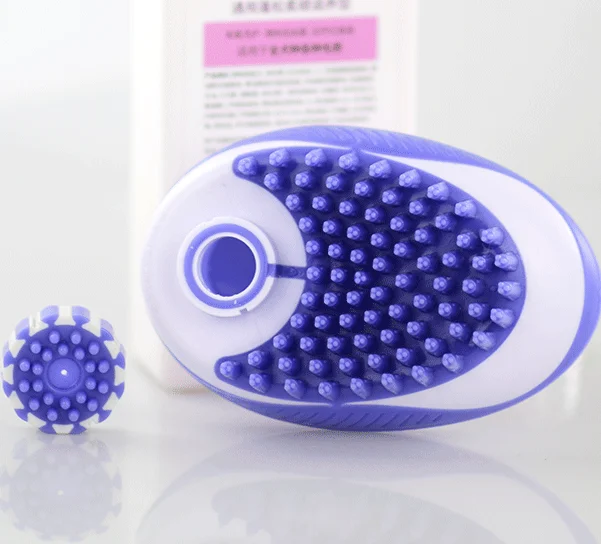 Высококачественная силиконовая щетка для удаления волос шампуня душа ухода за