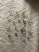 12 unids/set de oro de moda Color puños de oído hoja pendientes de Clip pendientes largos aretes pendientes para las mujeres los escaladores sin Piercing falso cartílago accesorios de aretes de regalo