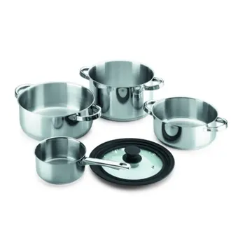 

BATTERY KITCHEN INDUCTION FACILE TO/INOX LOCATED 5 PZ