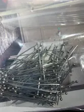 No se destiñe 100 unids/lote 20-70mm 316 pernos de bola de acero inoxidable hallazgos cabeza de bola pines para la fabricación de joyería DIY suministros Accesorios