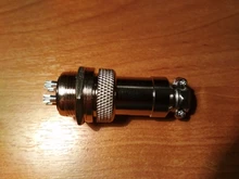 1set GX20/2/3/4/5/6/7/8 Pin macho + hembra 20mm L94-100Y Circular del Panel de alambre conector de aviación enchufe con tapa