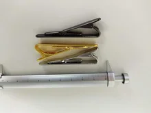 Nuevo Clips de corbata de los hombres de corbata Bar Cristal camisas de vestir alfiler de corbata para boda Ceremonia de Metal Clip dorado para corbata Accesorios Hombre