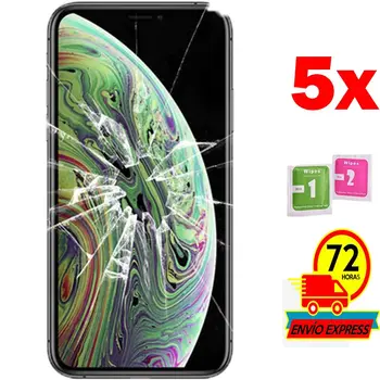 5x プロテクター強化ガラスバック apple の iphone 5 5 (Generico 、ないフル参照情報) キット