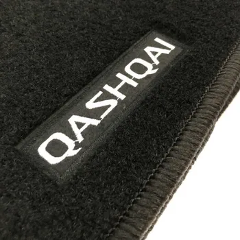 

Nissan Qashqai mats (2014 - 2017) custom Logo