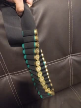 Cinturón Bandoliers para armas de caza, soporte de munición redondo de 26/55 pulgadas, 12GA, 8 unidades