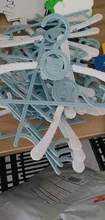 Kids Hangers Coats Clothing Display Flexible-Racks Plastic Baby Children Unmarked 5/10/20pcs