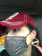 DOREMI-pendientes de aro de bambú de acero inoxidable, personalizables, con nombre, estilo bambú, con palabras llamativas