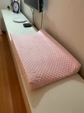 Funda para cambiador de bebé, cubierta transpirable para mesa de bebé, guardería