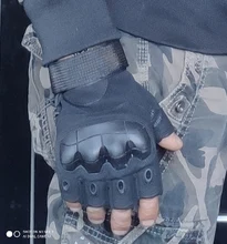 Guantes militares tácticos de dedo completo para hombre, para Paintball, Airsoft, nudillos duros para escalada al aire libre, guantes de combate del ejército