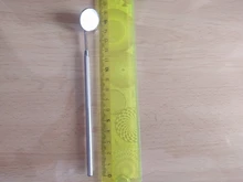 De acero inoxidable de la cera del oído Herramientas de limpieza del instrumental de espejo de la boca para verificar extensión de pestañas aplicar pestañas ToolsTeeth diente