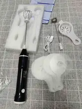 Blender 3-Speed-Mixer Coffee Electric YAJIAO Handheld Rechargeable USB for Egg-Latte