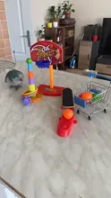 Juego de entrenamiento para mascotas, juguete de pájaro para mascotas, equipo interactivo para loros, actividades divertidas, loro, juguete para mascotas, Skateboard de baloncesto, 1Set