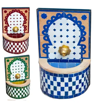 

Mini Mosaic Fountain - Installation - Colors - 32 cm