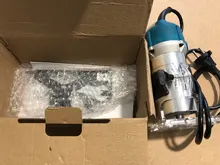 Fresadora eléctrica de 30000rpm para carpintería, recortador eléctrico para madera, máquina de grabado con ranuras, 800W, con puntas, máquina de tallado a mano