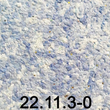 

Liquid wallpaper made of natural cotton geoluk (dark blue)