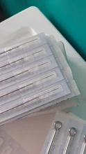 Agujas de tatuaje con delineador redondo de 50 Uds., para máquinas de tatuaje rotatorias estándar y puntas de jeringa 1/3/5/7/9 RL