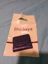 Small Wallets Purse Cowhide DICIHAYA Genuine-Leather Famale Women Short for Coin Guarantee