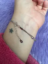 NEHZY-pulsera de plata de ley 925 para mujer, joyería de moda de alta calidad, pulsera simple cuadrada retro de 20CM de longitud