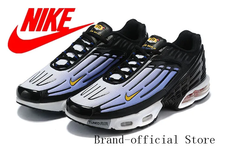 Мужские кроссовки NIKE Air Max Plus 3 дышащие с воздушной подушкой оригинальные размеры