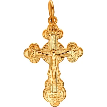 

Esthete cross made of silver with gilding