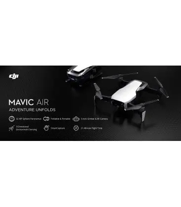 - DJI MAVIC AIR FLY MORE COMBO Black