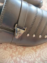 Mudipanda-zapatos de cuero antideslizantes para niños, calzado Unisex de color negro, estilo británico, pasarela, Show, ligero, suave, otoño e invierno, 2020