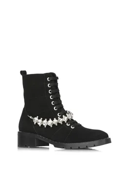 

İLVİ Vakko Women's Boot Black Suede