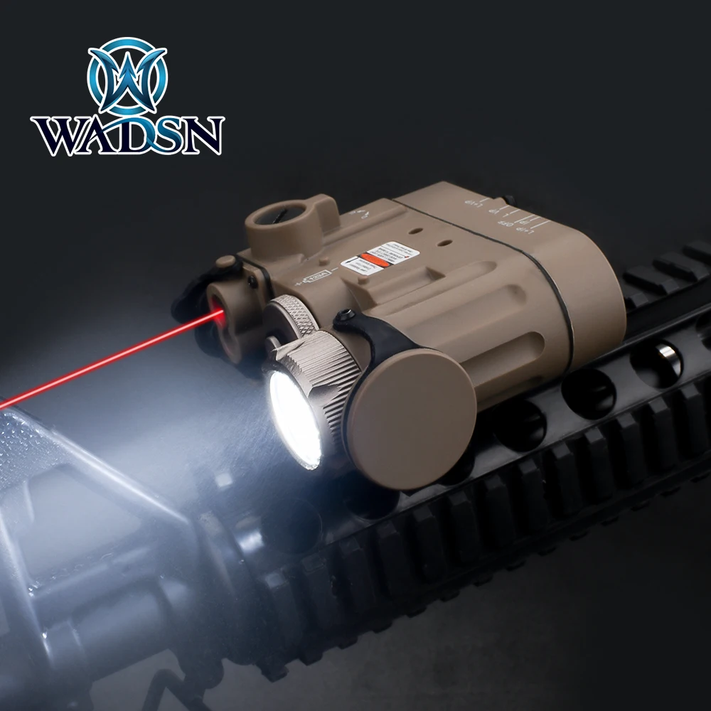WADSN Softair флэш светильник IR Lazer Красная точка лазерный DBAL D2 Многофункциональный