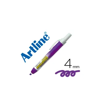 

ARTLINE fluorescent CLIX marker EK-63 Violet beveled tip 4 MM