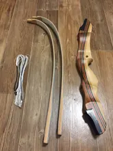 Tiro con Arco Take-down arco recurvo objetivo de arco deportes de tiro de laminado de fibra de vidrio madera 10-36 lbs 62 y 48 pulgadas caza arco