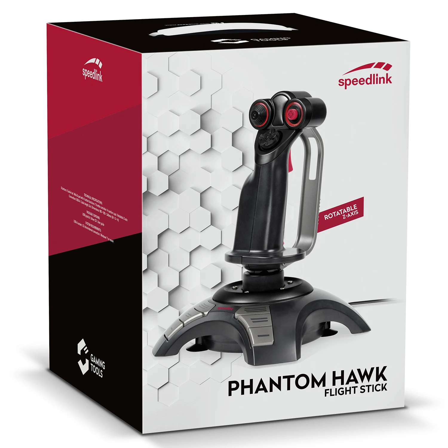 Проводной Джойстик Speedlink Phantom Hawk Flightstick, Для PC, ПК.